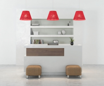 Modern Reception Desk-ID:584872969