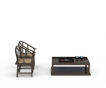 New Chinese Style Lounge Chair-ID:303639893