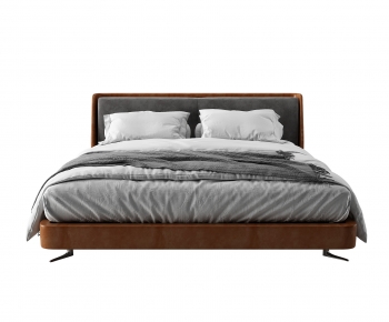 Modern Double Bed-ID:347727062