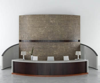 Modern Reception Desk-ID:933562997