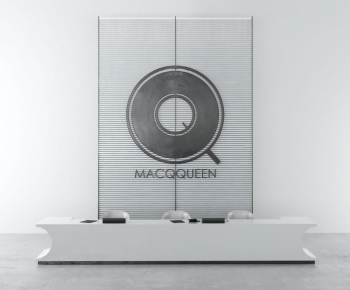 Modern Reception Desk-ID:973661907