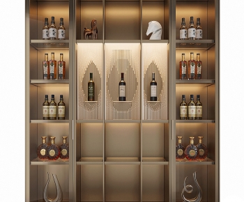 Modern Wine Cabinet-ID:710309988