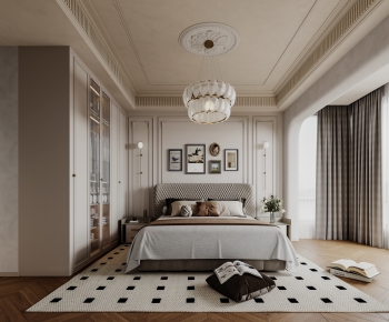 French Style Bedroom-ID:686659872