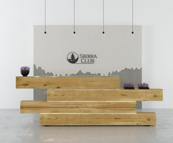 Modern Reception Desk-ID:553269479