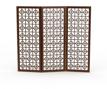 New Chinese Style Wooden Screen Partition-ID:843446973