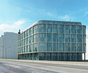 Modern Appearance Of Commercial Building-ID:260731947