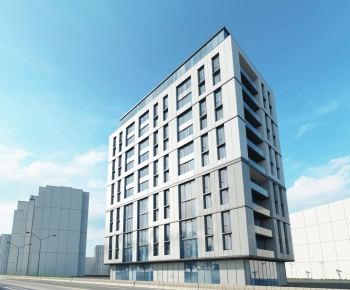 Modern Appearance Of Commercial Building-ID:465147975