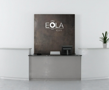 Modern Reception Desk-ID:725964076