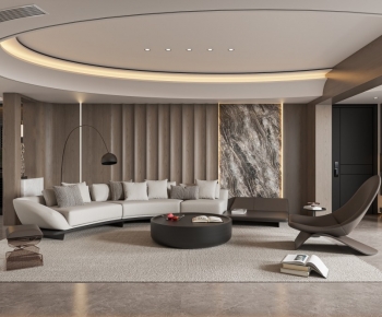 Modern A Living Room-ID:972765928