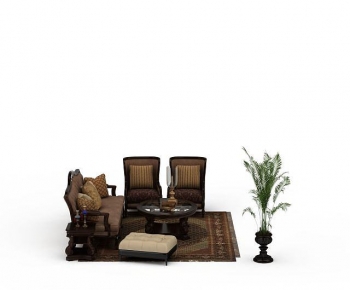 European Style Sofa Combination-ID:637079952