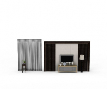 New Chinese Style TV Cabinet-ID:297436002