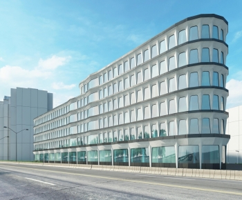 Modern Appearance Of Commercial Building-ID:473060624