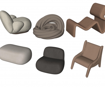 Retro Style Lounge Chair-ID:612674953