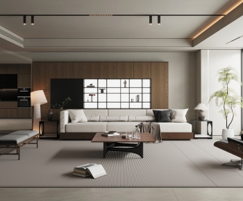 Modern A Living Room-ID:633289855