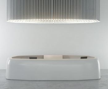 Modern Reception Desk-ID:501779088