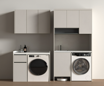 Modern Laundry Cabinet-ID:191966065