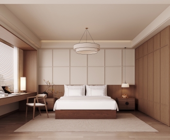 New Chinese Style Bedroom-ID:708961969
