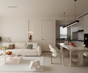 Modern A Living Room-ID:607810025
