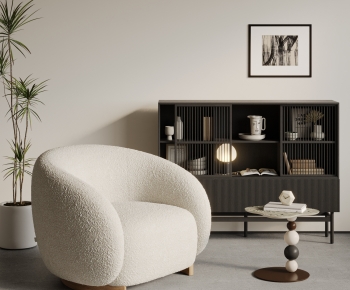 Modern Single Sofa-ID:717603927