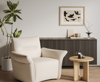 Modern Single Sofa-ID:586191897