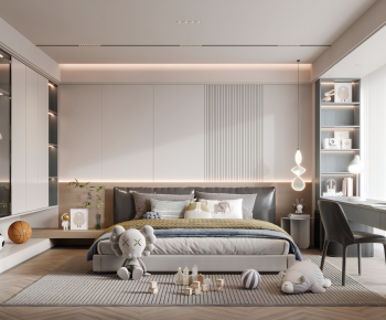 Modern Boy's Room And Son's Room-ID:816210039