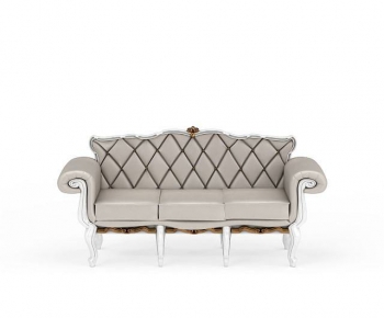 European Style Three-seat Sofa-ID:742436896