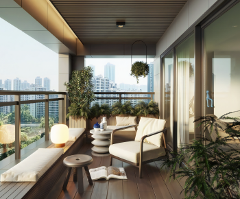 Modern Leisure Balcony-ID:156914008