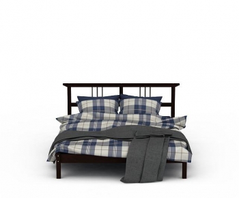 Modern Double Bed-ID:337369921