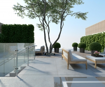 Modern Courtyard/landscape-ID:684098966