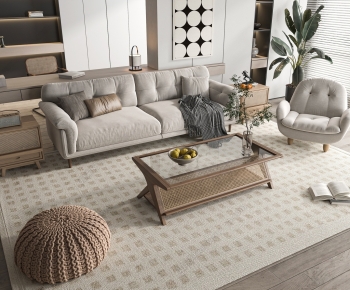 Nordic Style Sofa Combination-ID:492366082