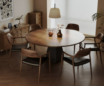Modern Dining Table And Chairs-ID:815049898