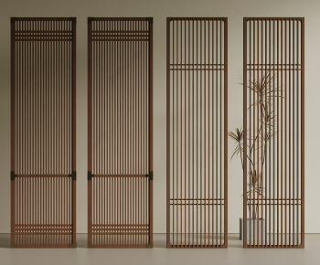 New Chinese Style Wooden Screen Partition-ID:186117897