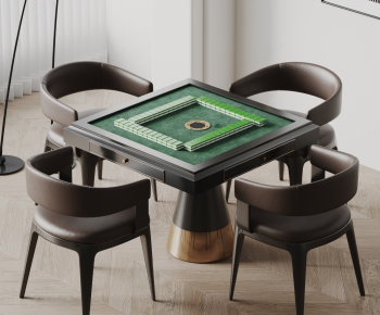 Modern Mahjong Tables And Chairs-ID:875170213