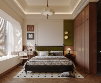 French Style Bedroom-ID:553440096
