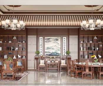 Chinese Style A Living Room-ID:259000069