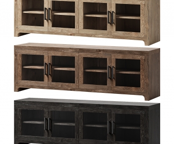 Wabi-sabi Style TV Cabinet-ID:281870449