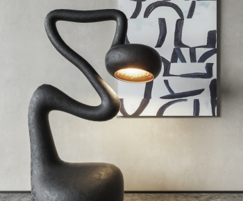 Wabi-sabi Style Floor Lamp-ID:686588054