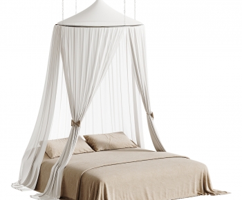 Modern Double Bed-ID:140918976