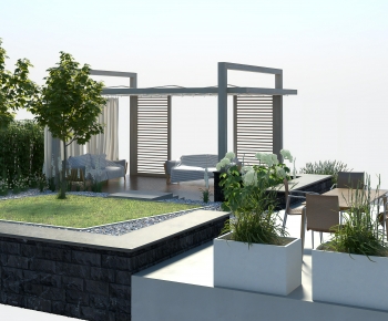 Modern Courtyard/landscape-ID:289070675