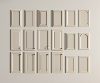 French Style Door Panel-ID:617129826