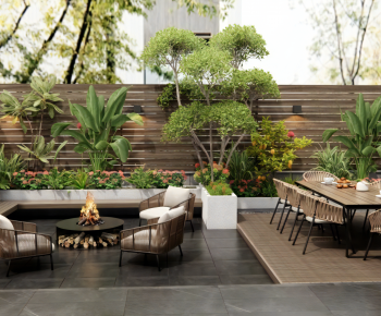 Modern Courtyard/landscape-ID:968411071