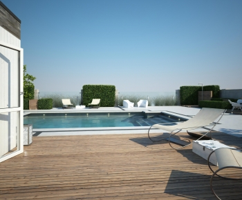 Modern Courtyard/landscape-ID:674108986