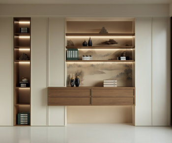 New Chinese Style Bookcase-ID:489352946
