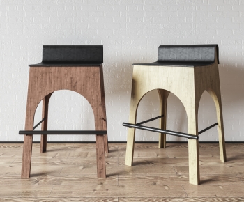 Wabi-sabi Style Bar Chair-ID:433049925