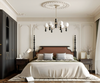 French Style Bedroom-ID:254283912