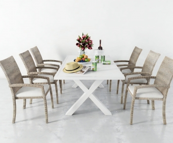 Modern Dining Table And Chairs-ID:610059984