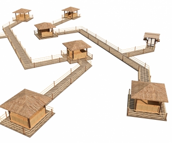 New Chinese Style Bridge-ID:539051066