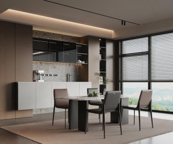 Modern Dining Room-ID:821505073