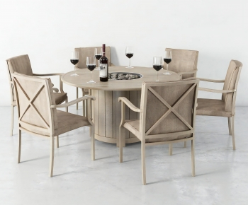 Nordic Style Dining Table And Chairs-ID:550339944