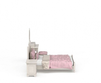 European Style Double Bed-ID:891952042